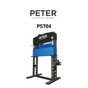 Prensa Hidráulica 35 TON PETER 2 velocidades - PS704