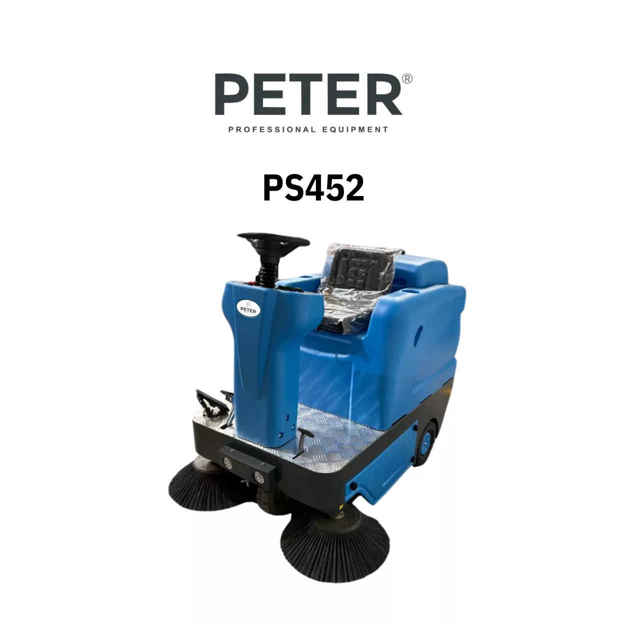 Varredoura Industrial PETER PS452 (Condutor Sentado)